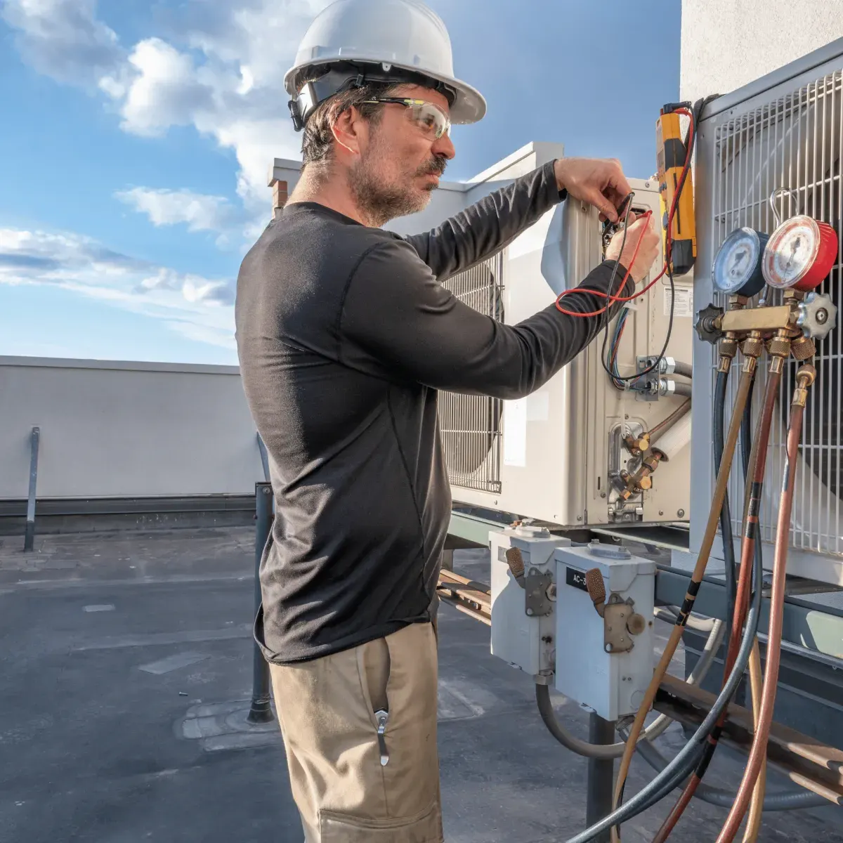 More Heat More Cool HVAC technician