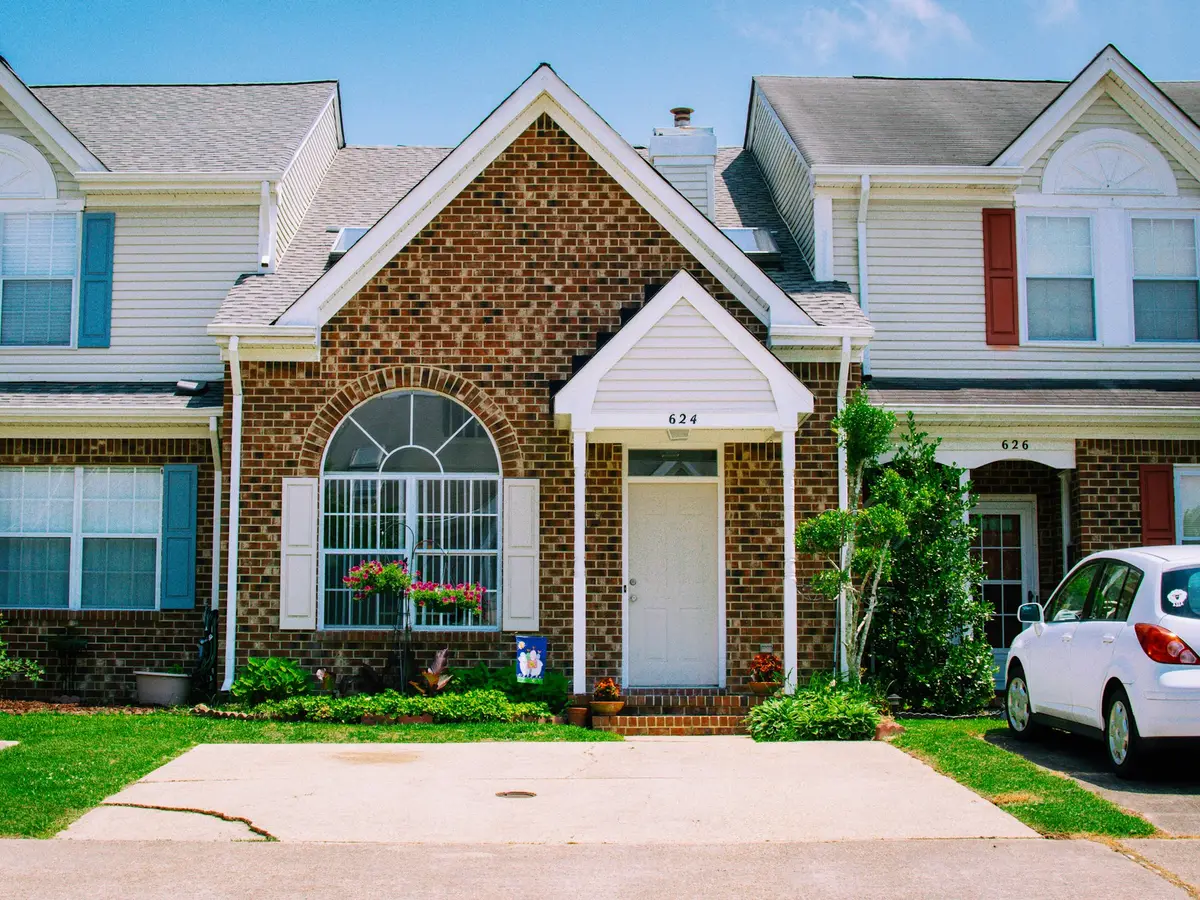 Established brick two-story like many Dayton-area homes we service