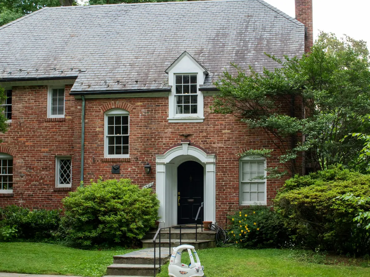Stately brick colonial like Hyde Park’s classic housing stock