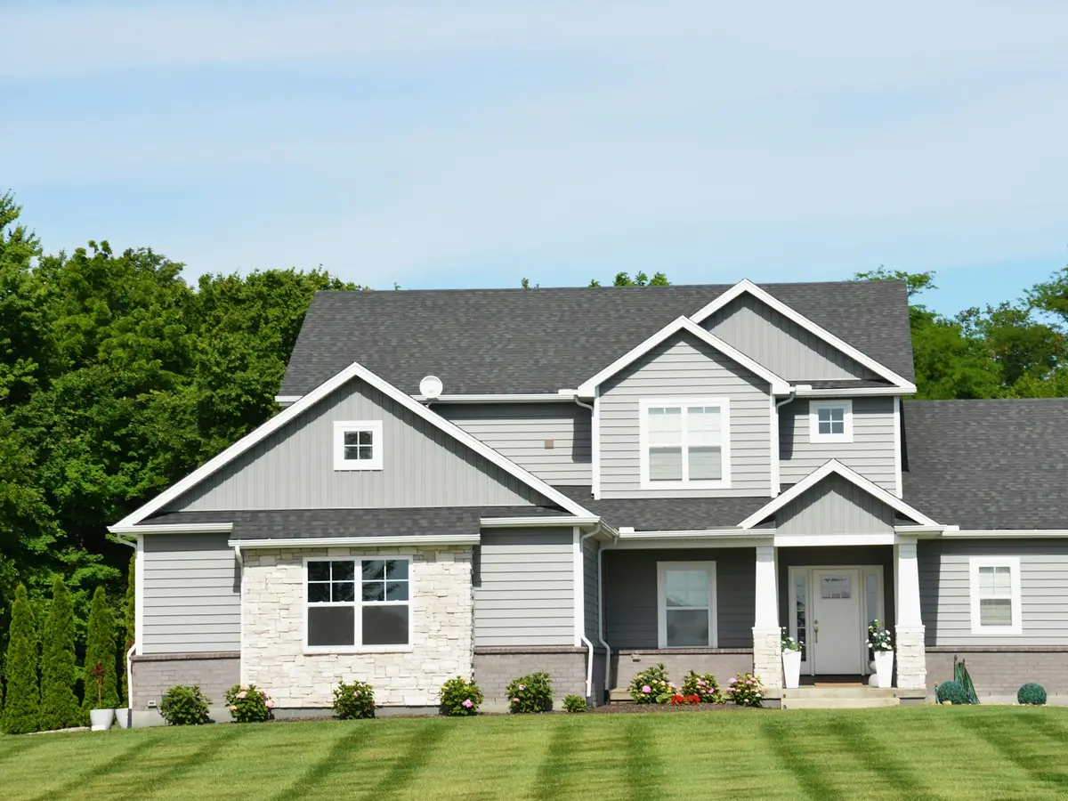 Newer two-story build like Liberty Township’s growing subdivisions